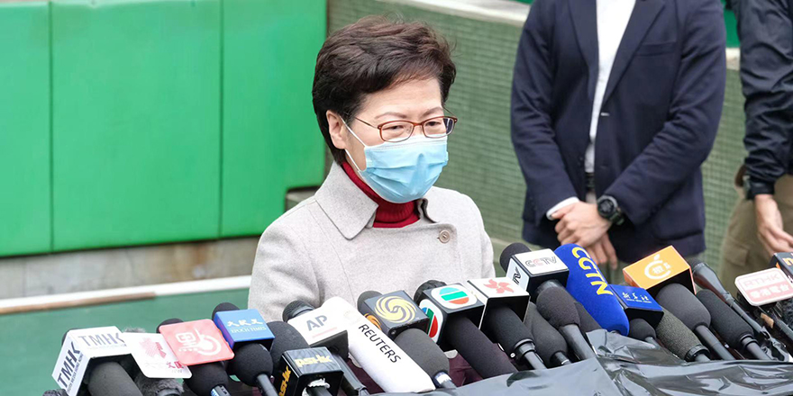 林郑月娥吁市民投票 冀选举公平公正廉洁高效举行