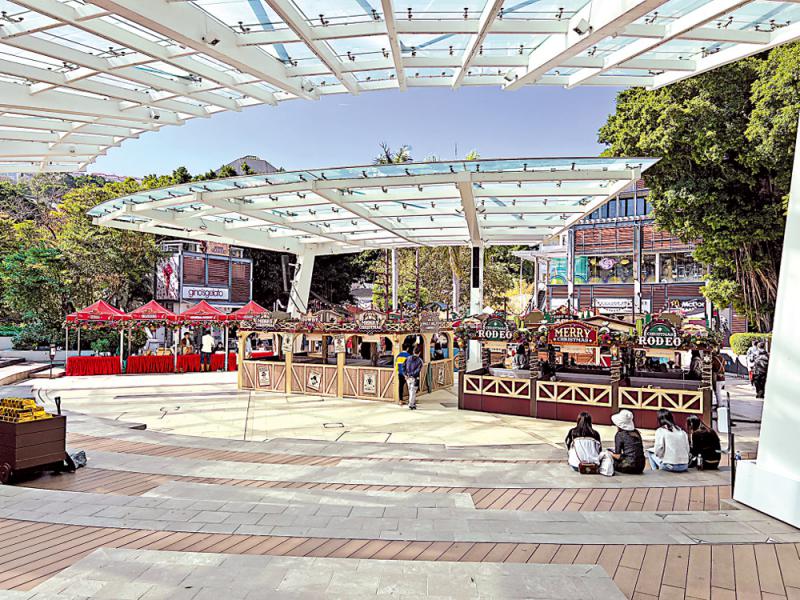 ﻿美食档进驻赤柱圣诞市集