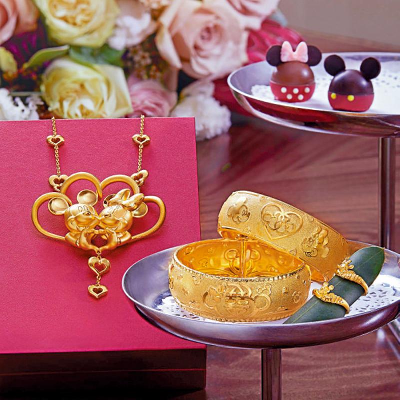 新派饰品/迪士尼婚嫁首饰 弥漫童趣