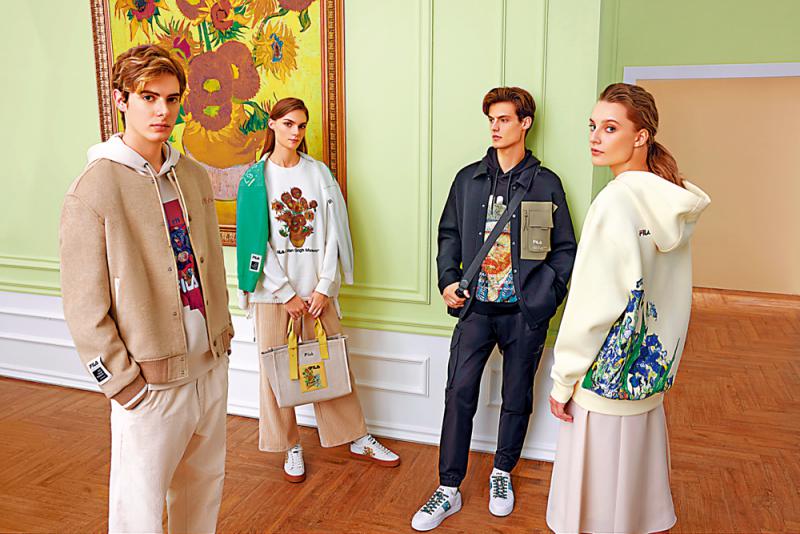 跨界合作/梵高名画成时装元素