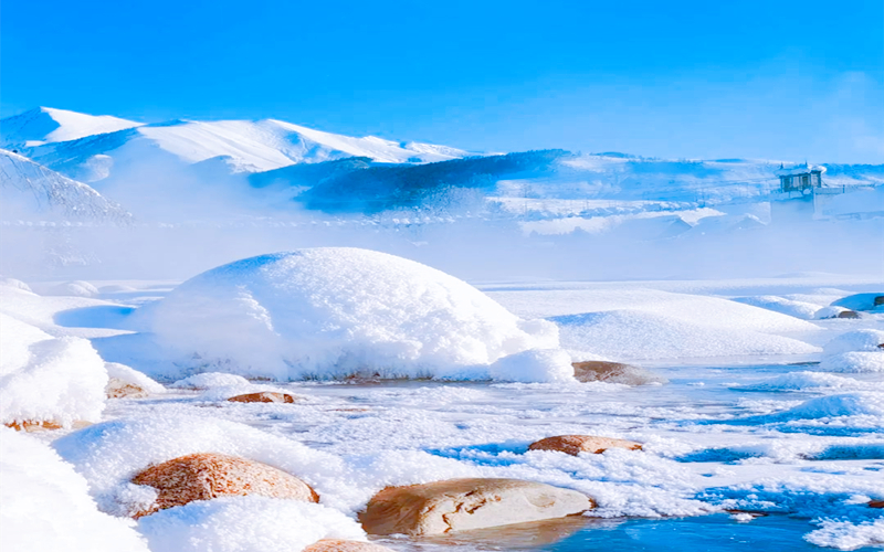 冬季最炫屏保 送你新疆的白色浪漫