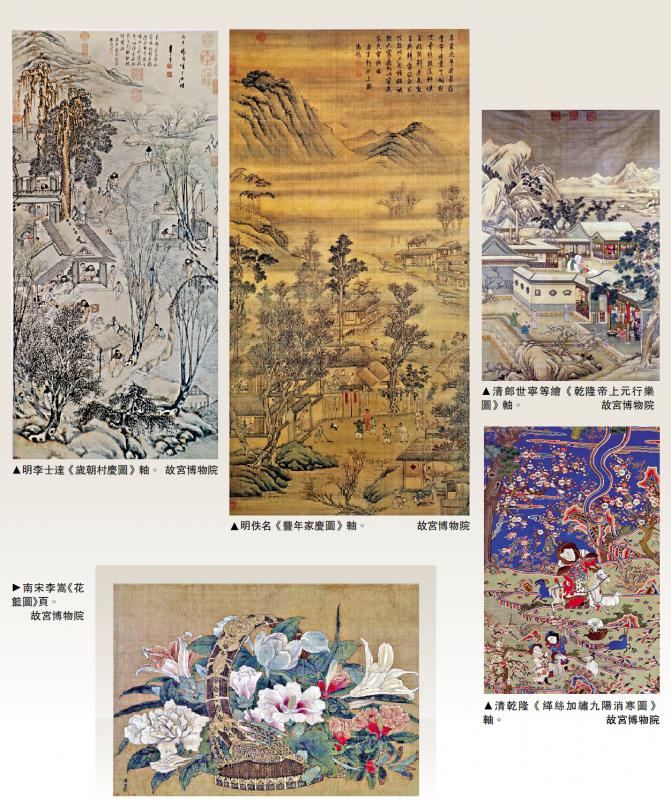 明清年庆纪实画大观