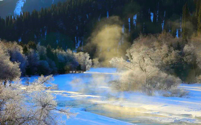 人间仙境风雪秘界｜那拉提摄影作品展（一）