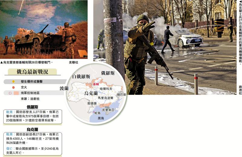 普京提高核威慑戒备 乌克兰终于同意和谈