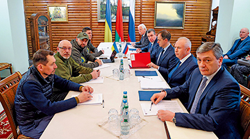 双方第三轮谈判结束无实质性进展 俄乌外长明会面