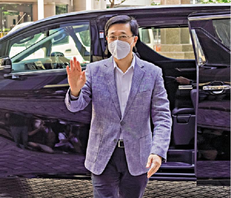 李家超：已收到约300提名票 已与130选委交换意见