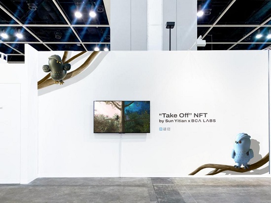 NFT现身香港巴塞尔艺术展 数字艺术家孙一钿作品受好评