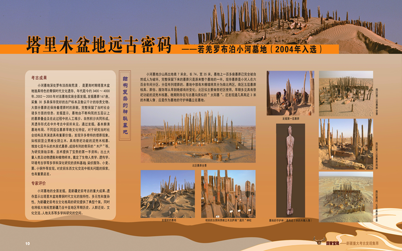 塔里木盆地远古密码---新疆若羌罗布泊小河墓地