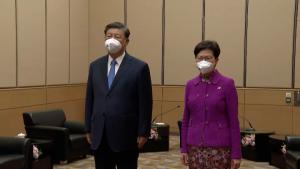 习近平会见林郑月娥