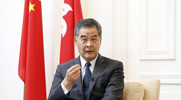 梁振英：习近平非常关爱香港 讲话流露真情