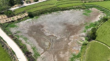 安徽中度干旱面积2.5万平方公里 主要分布在淮河以南地区