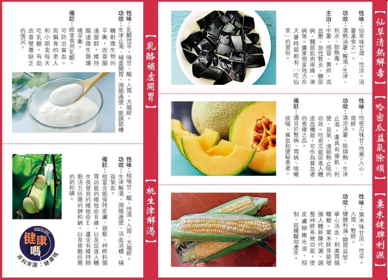 ﻿饮食宜多样以清为补\资料来源：健康吗