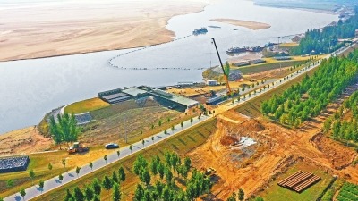 重点项目施工忙