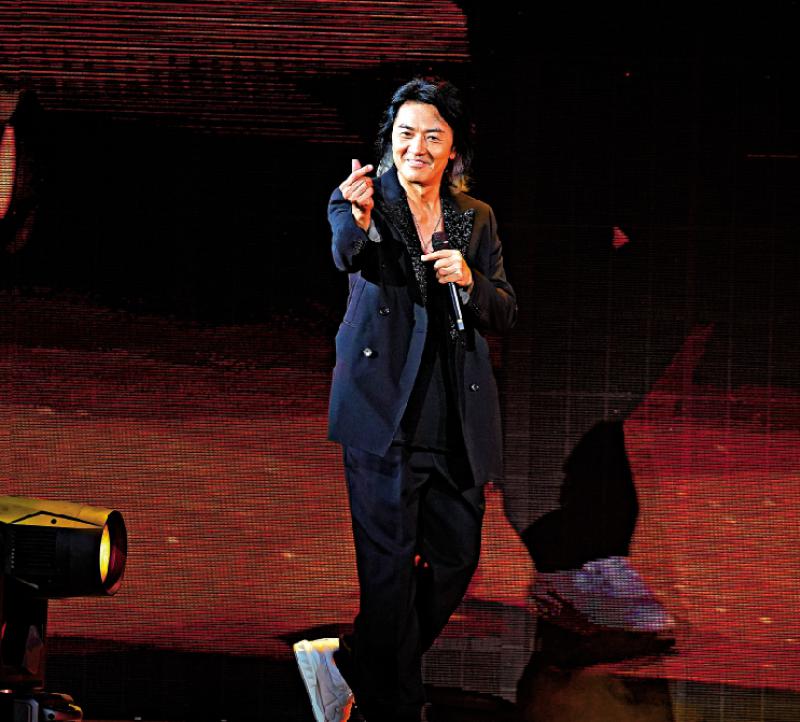 郑伊健“安哥”环节送妻惊喜