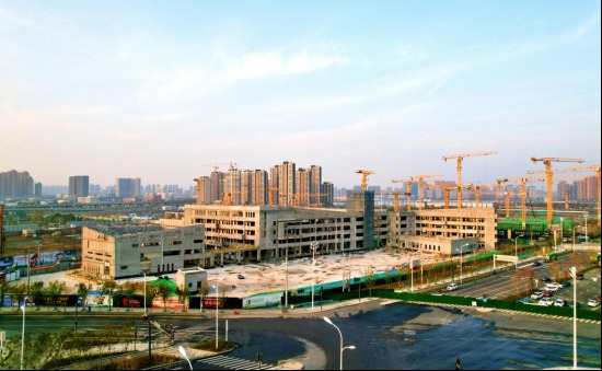 合肥東部新中心重點項目建設跑出加速度