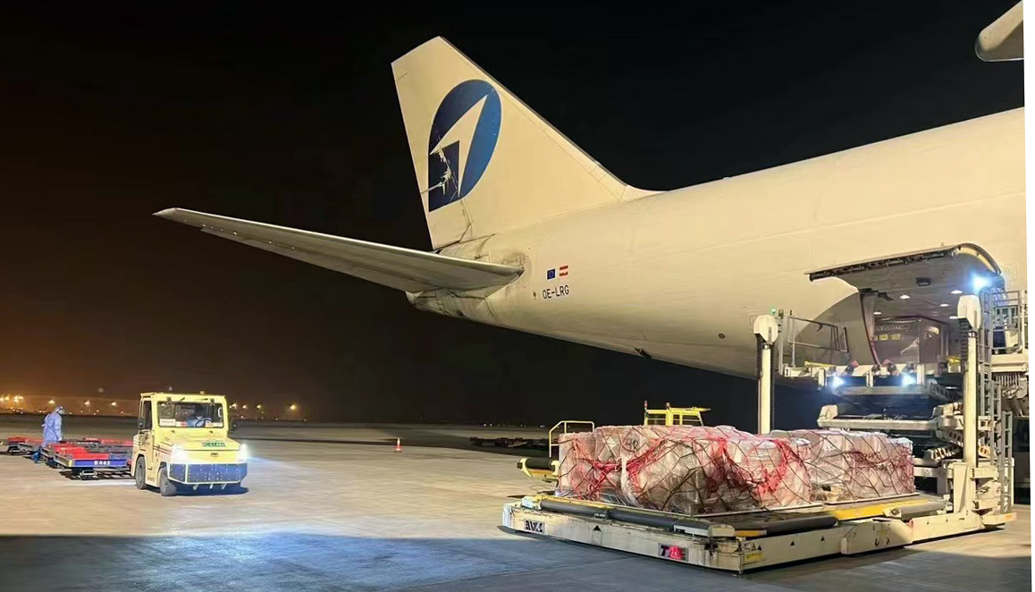 郑州航空货运枢纽新年再添生力军