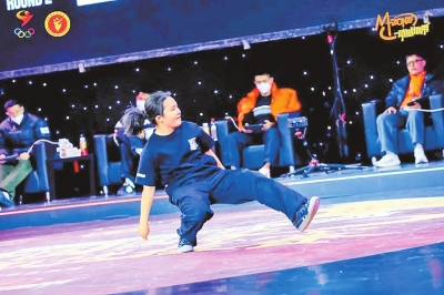 刘清漪入选霹雳舞国家队