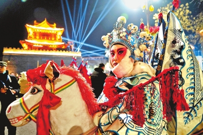 非遗社火迎新春