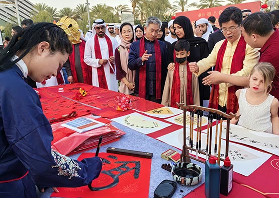河南优秀传统文化精彩亮相迪拜