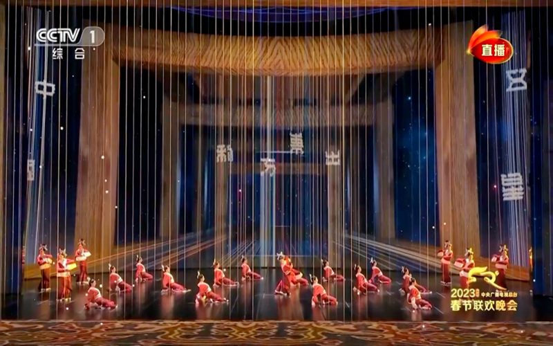 “五星出东方利中国”！春晚的这支舞绝了