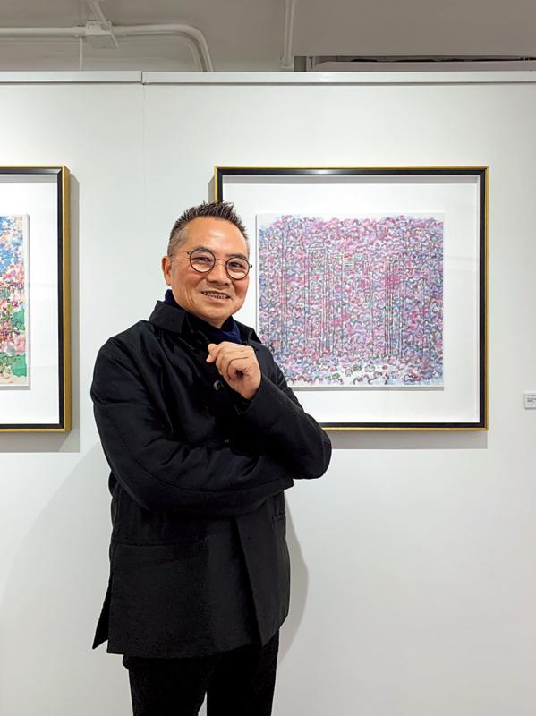 ﻿林天行个展呈现多彩香港