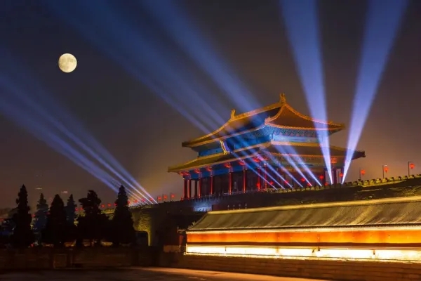 中岳游园会 赏祈福花灯 品风味美食