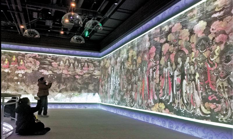 ﻿国宝壁画 不再“锦衣夜行”