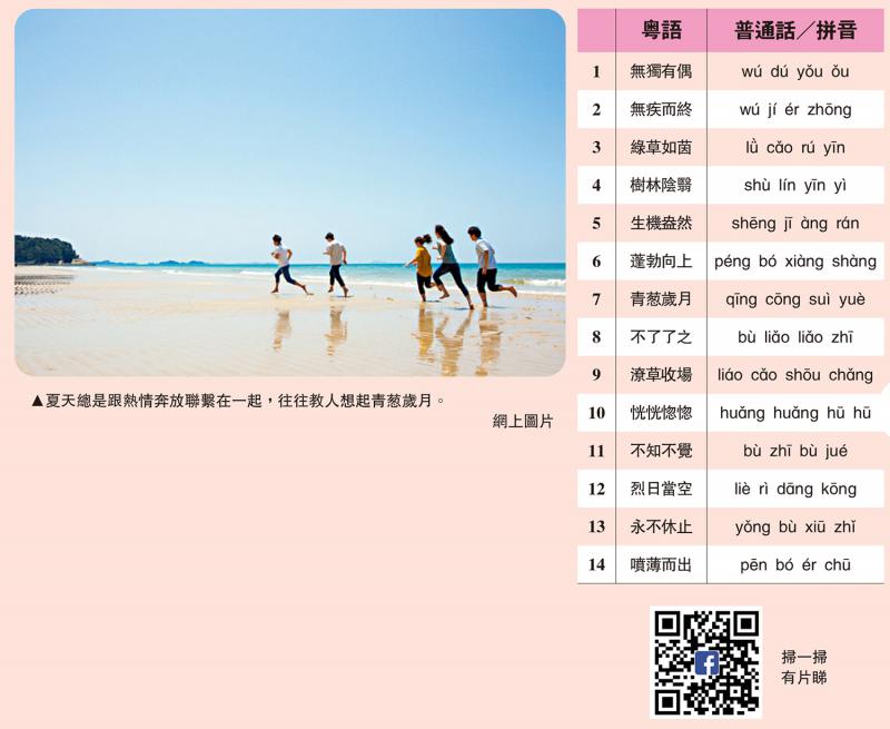 普出生活事/我们的夏天情结