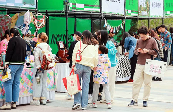 合肥蜀山：「五一」消費火爆 滿滿「煙火氣」