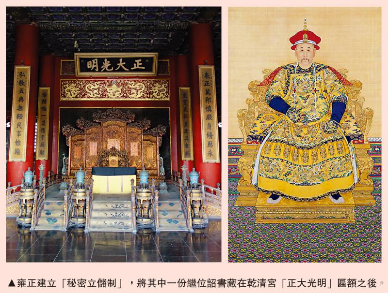 那些你不知道的历史/清代秘密立储制