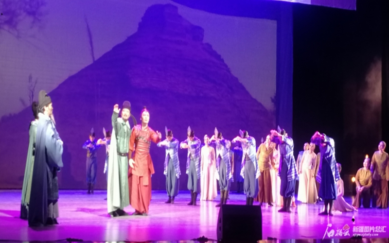独幕舞剧《大唐烽燧》在巴州首演