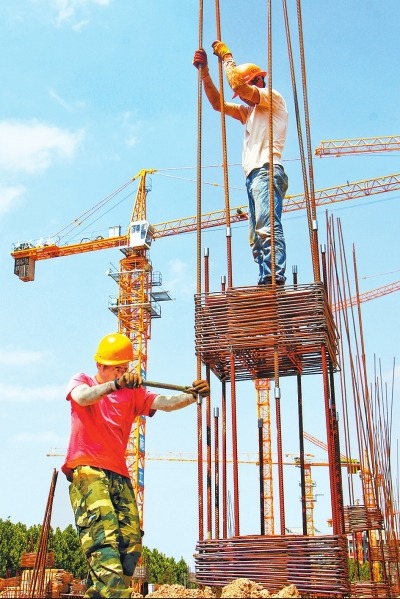 金刚石产业园施工正酣