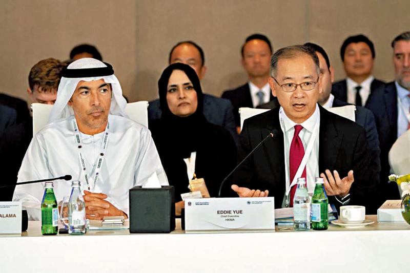 金管局与阿联酋央行三方面合作