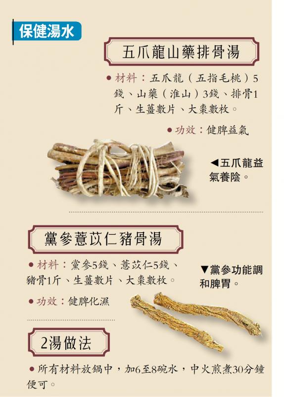 ﻿保健汤水/五爪龙山药排骨汤