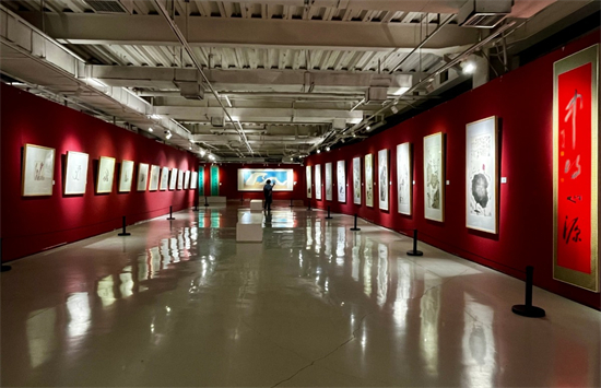 刘曦林艺术承传谱系展在京开幕