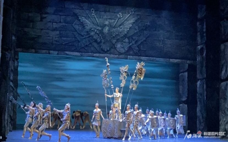 經典芭蕾舞劇《斯巴達克》烏市上演