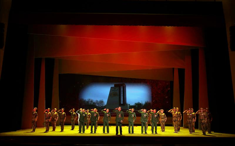 詩舞結合中鐫刻家國情懷——評舞蹈詩劇《老兵故事》