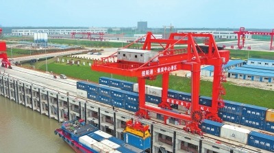 “千里淮河第一港”强势回暖