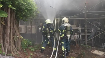 台湾大学一实验室爆炸起火 9名学生受伤