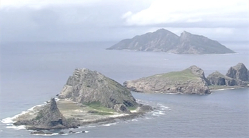 中国海警2502舰艇编队在钓鱼岛领海内巡航