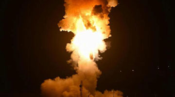 美国试射“民兵3”洲际弹道导弹