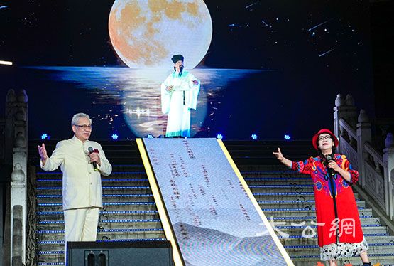 2023合肥中秋詩會舉行 清風閣融入演出情景