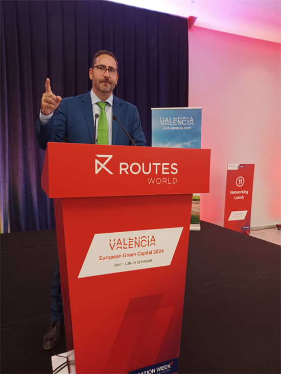 瓦倫西亞旅遊局出席2023年世界航線大會 積極推動開通中瓦直航航線