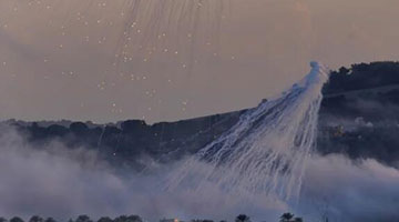 俄媒：以色列被证实在加沙使用白磷弹