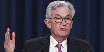美联储主席鲍威尔：如有需要将进一步收紧政策