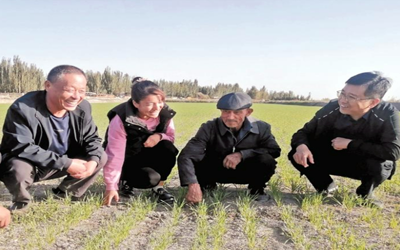 六师五家渠市与阿克陶县倾力共建兵地融合发展示范区：阳光洒在盖孜河畔 