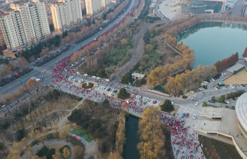 洛陽萬人元旦長跑 跑友可免費遊七大景區