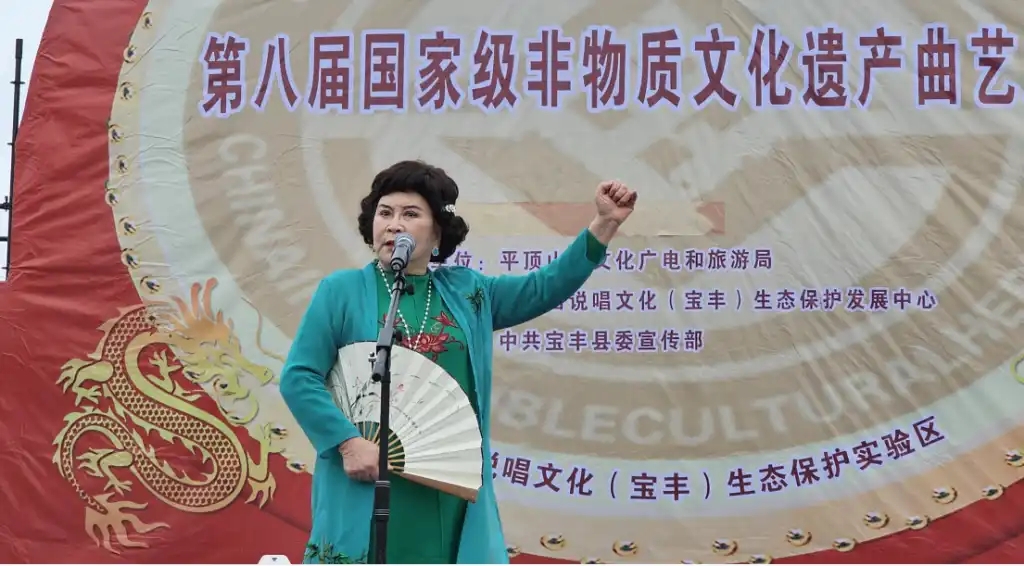 河南馬街書會開鑼 上千說書藝人說書亮藝