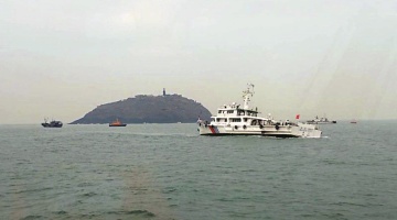 ﻿大陆渔船金门海域沉没 两岸营救