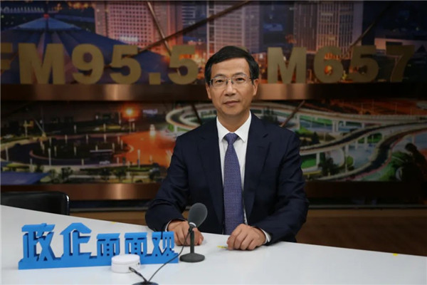 濮阳市委书记万正峰会见中建六局总经理段辉乐一行